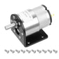Dmiotech Micro Dc 12V 300Rpm Geared Motor With Bracket Gear Reduction Motors 37Mm Diameter Gearbox Micro Speed Reduction For Rc