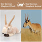Niuhoulu Saiga Antelope Stuffed Animals Soft Plush Toy Kids Cuddly Fluffy Plushie Doll For Girls Boys Babies Toddlers Girlfriend