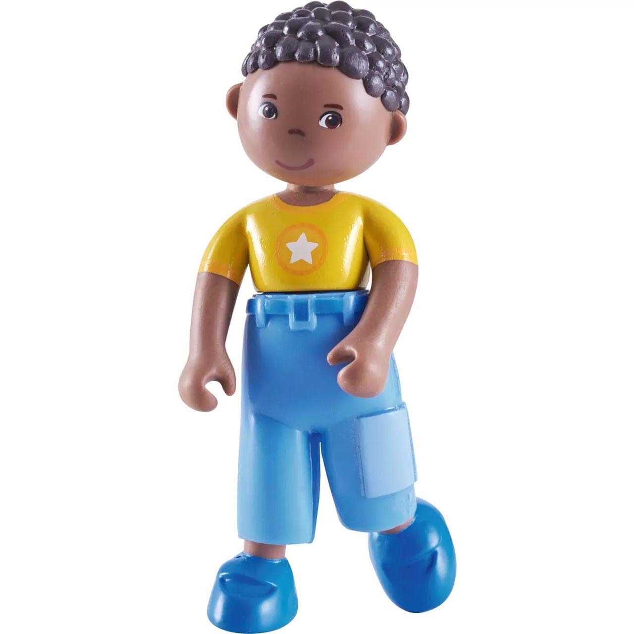 HABA Little Friends Erik - 4 African American Boy Dollhouse Toy Figure