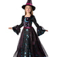 Seasons Girls Light Up Deluxe Moonlight Witch Costume (M(8-10))