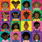 My Hair, My Crown 300 Piece Puzzle From Mudpuppy, Bright Illustrations Of Diverse And Beautiful Black Hairstyles, Provides Hours