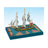 Ares Games Sails of Glory Ship Pack - HMS Cleopatra 1779 Board Game, Model SGN103B