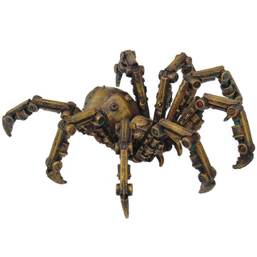Ptc 9799 Steampunk Inspired Mechanical Spider Resin Statue Figurine, 6'
