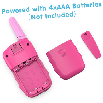 Selieve Toys For 3-12 Year Old Girls Boys, Walkie Talkies For Kids 22 Channels 2 Way Radio Toy With Backlit Lcd Flashlight, 3 Mi