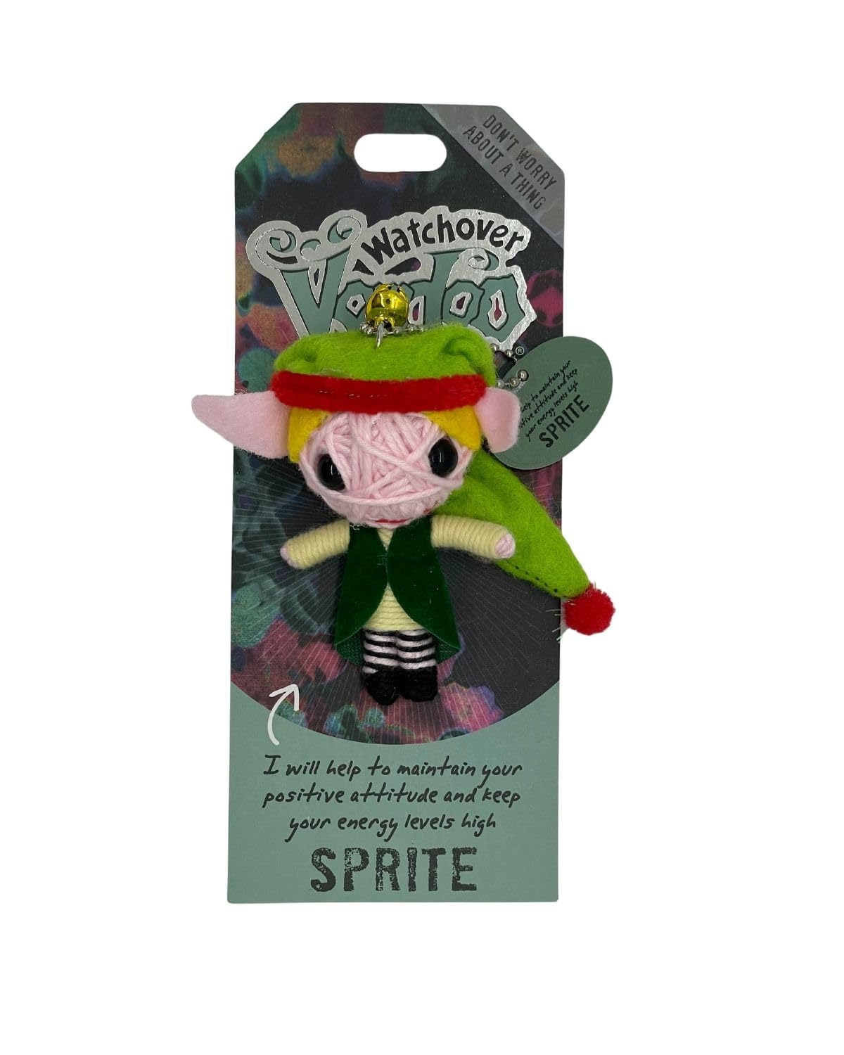 Watchover Voodoo 3-Inch Sprite Keychain - Handcrafted Gift To Bring Good Luck And Positivity Everywhere You Go