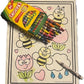 Crayola 24 Count Box Of Crayons Non-Toxic Color Coloring School Supplies (2 Packs)
