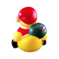 3' Santa Claus Rubber Duck [Sealed Hole, No Mildew] - Baby Safe Bathtub Bathing Toy