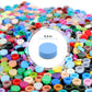 Etarnfly 5400Pcs Pixel Bricks, 1X1 Round Plates - 54 Colors Building Blocks Parts And Pieces With 2 Pack 10   X10    White Peel-