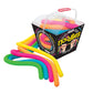 Schylling Needoh Noodlies - Sensory Squeeze Toy - Contains 5 Stretchy Noodles - 14' Long - Multicolored (Pack Of 1)