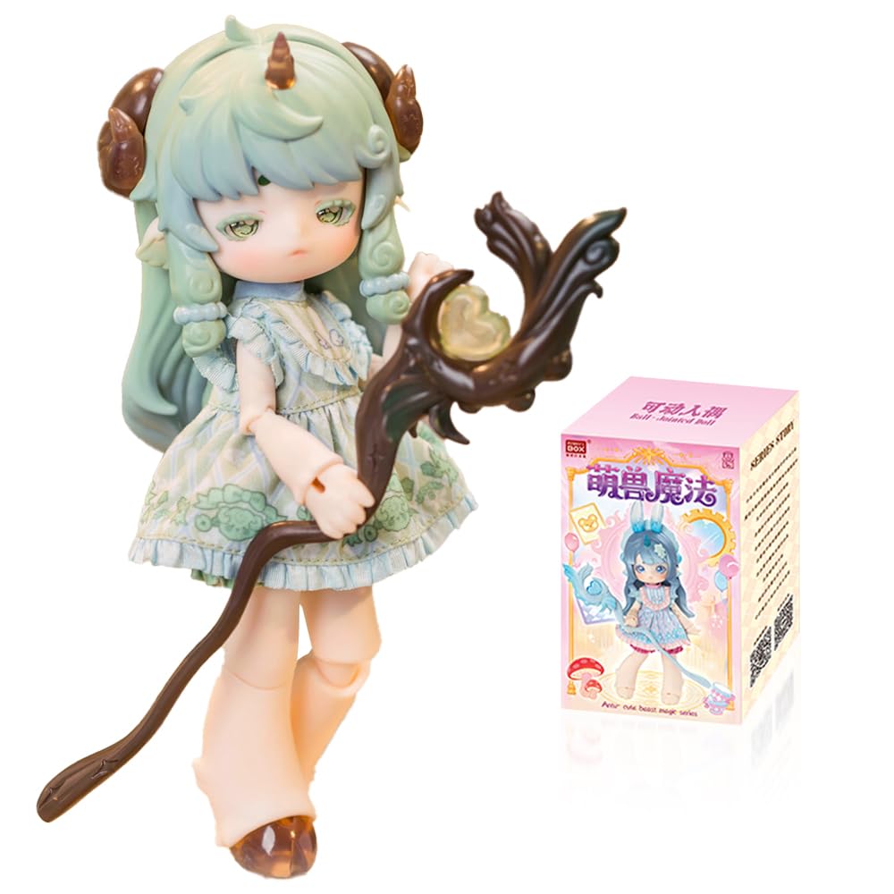 Xidondon Antu Cute Beast Magic Series Ob11 1/12 Bjd Doll Gift Figure Toy Cute Action Anime Figures Dolls Toys (Single Box)