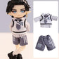 Ymy Ob11 1/12 Scale Cute Animal Style Doll Clothes Set Birthday (Beige)