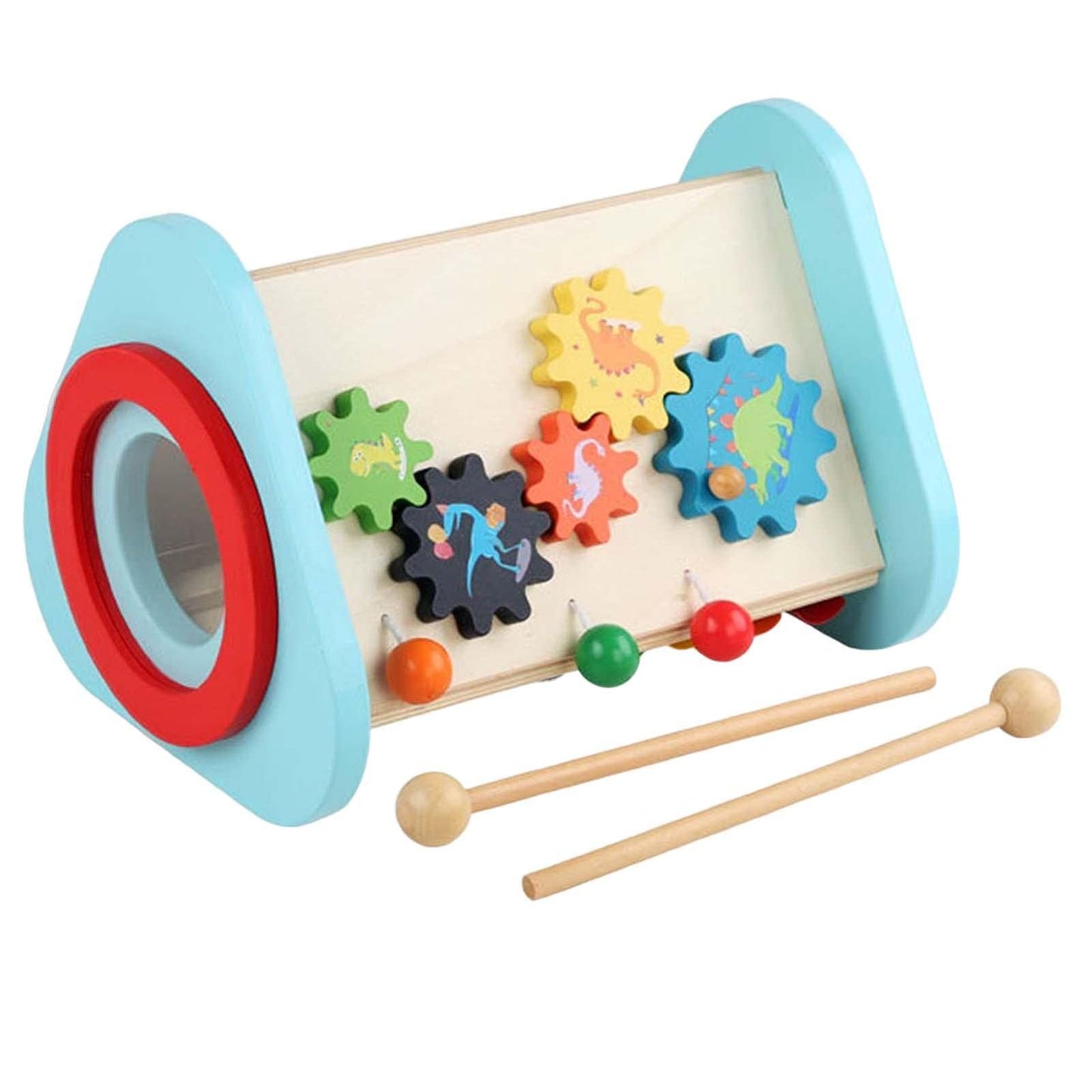 Ecomistiq Wooden Percussion Instruments Toy Wood Multicolor For Toddlers Party Favor|Toys & Hobbies | Educational | Music & Art