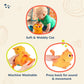 B. toys Plush Crawling Cat  Interactive Meowing Plush Toy for Babies & Toddlers  Washable, Multicolor, Model BX2120Z