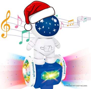 Trekone Robot Dancing Toy Astronaut Car Electric, 360 Spin Interactive, Musical And Light Up, Birthday Gift Boys And Girls, Obst