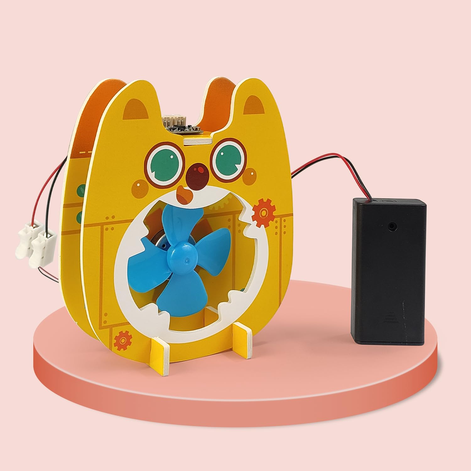 Fun Nation Stem Robotics Kit For Kids 814 Years, Diy Voice Control Fan Science Experiment Kit, Build Your Robot Toy, School Pro