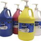 Sax Versatemp Heavy-Bodied Tempera Paints With Pumps, Assorted Colors, Set Of 4 Gallons