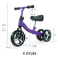 Chestnuter Baby Balance Bike, 1 2 3 Year Old Gifts, Ride On Toys For 1 Year Old, Best First Birthday Gift, Toddler Bike With 3 Wheels No Pedal (Purple)