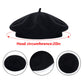 Yookat 5 Pieces Kids Artist Costume Accessories Set Painter Costume Accessories With Hat Apron Sleeves Necklace (Black)