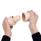 Yoption 5-Piece Wooden Russian Nesting Dolls - Unpainted DIY Matryoshka for Kids, Perfect Paint Gifts for Boys & Girls