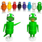 Superbe Repo 3D Printed Character Figure, R.E.P.O Horror Game Posable Articulated Collectible Model For Fans Gift (Green)