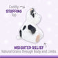 Warm Pals - Callie Cow - 1.5Lbs - Cozy Microwavable Lavender Scented Plush Toys - Heated Stuffed Animal - Heatable Coolable Bedtime Comfort Plushie