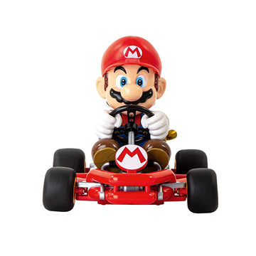Carrera 200989 RC Official Licensed Kart Pipe Kart Mario 1:18 Scale 2.4 Ghz Remote Radio Control Car with Rechargeable LiFePO4 B