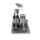 Fascinations Metal Earth Drum Set 3D Metal Model Kit