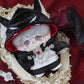 Niannyyhouse 10Cm 20Cm Doll Clothes Shawl Bow Tie Shirt Pants Belts Demon Suits Plush Doll Dress Up Accessories (Black, 10Cm)