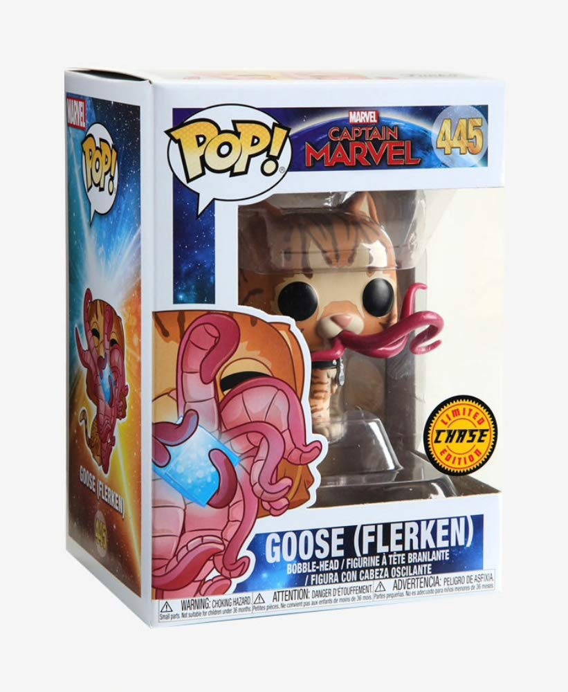Funko Pop! Captain Marvel Goose (Flerken) 3.75' Chase Variant Vinyl Figure