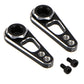2Pack Vgoohobby Aluminum Alloy RC Double Hole 25T Steering Servo Arm Horn Compatible with Recat Axial SCX10 90046 Traxxas TRX-4 