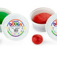 Hygloss Play Modeling Dough - Red and Green Dough Unscented - Safe & Non-Toxic for Kids Arts & Crafts - Party Favors - Classroom
