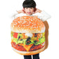Seasons Halloween Costume Children Hamburg Costume French Fries Costume (Hamburg Costume4-8T), Yellow, Medium