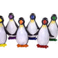 Sportime Rubberlike Penguins, Assorted Colors, Set Of 6