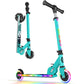 Beleev Scooters For Kids Ages 3-12 With Light-Up Wheels & Stem & Deck, 2 Wheel Folding Scooter For Girls Boys, 3 Adjustable Height, Non-Slip Pattern Deck, Kick Scooter For Children (Purple)