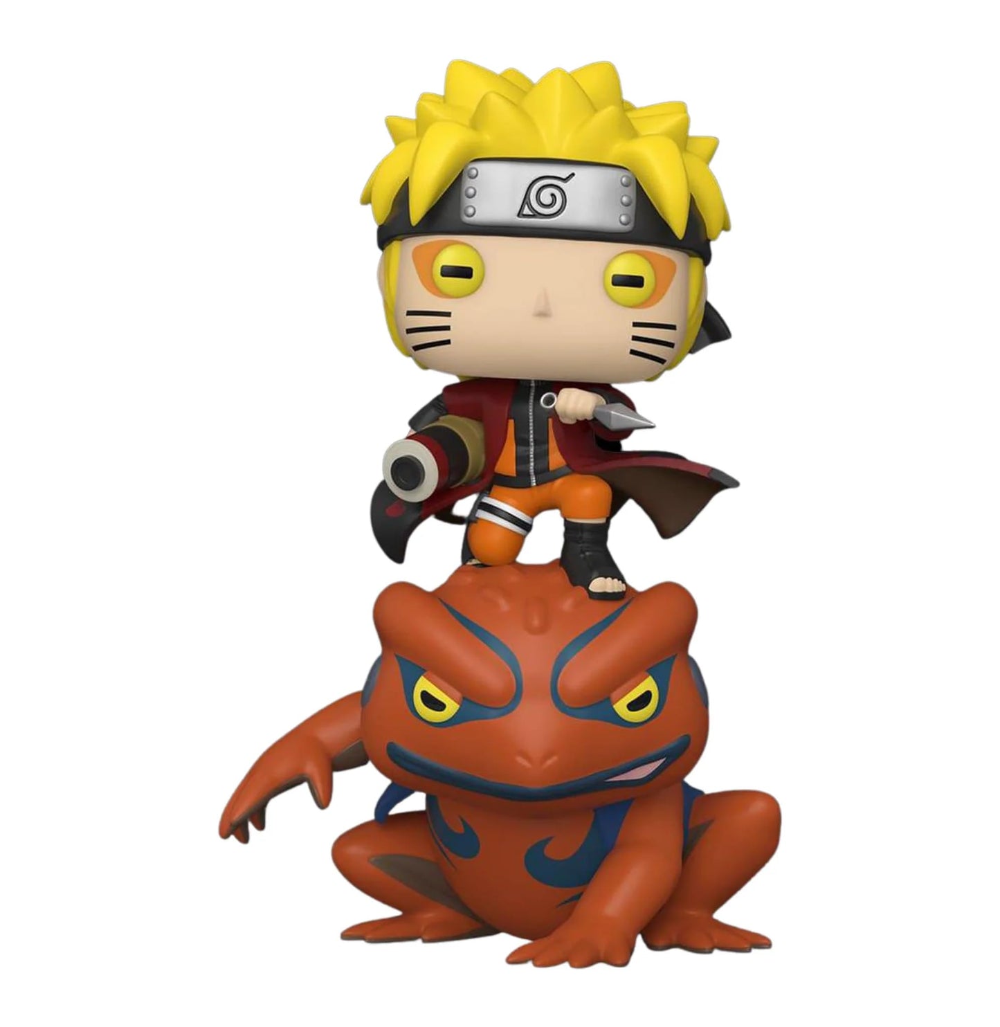 Funko POP Rides Naruto and Gamakichi Figure - Multicolored, Synthetic Resin, Model FUN58152