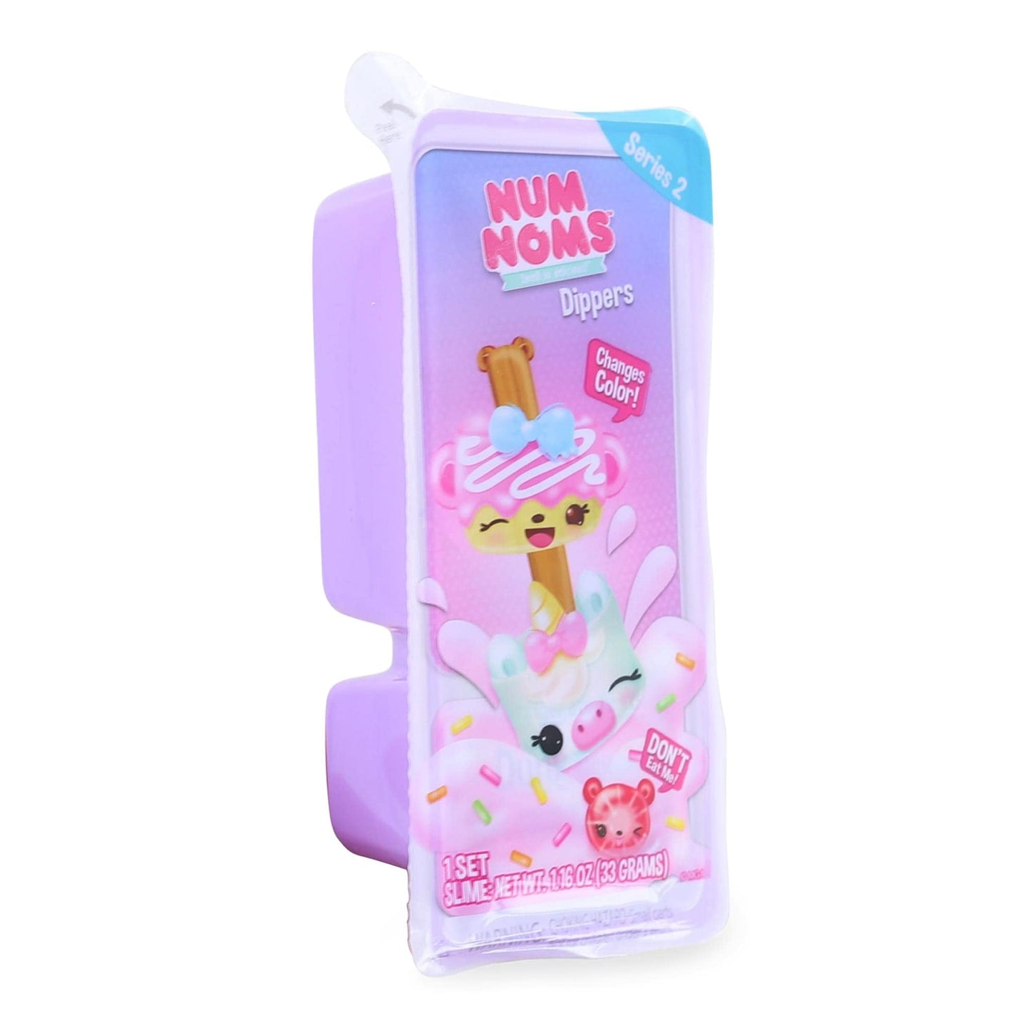 MGA Entertainment Num Nom Snackable Dippers - One Size, Pink, Plastic, Model MGA-549413XX1-C, Random Variant