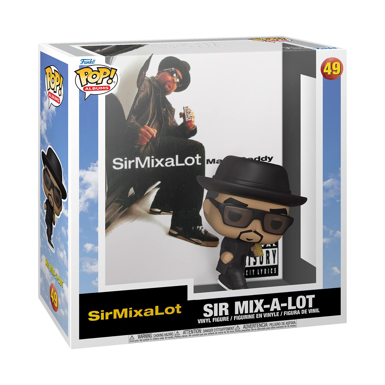 Funko Pop! Albums: Sir Mix-A-Lot - Mack Daddy - Music - Collectable Vinyl Figure - Gift Idea - Official Merchandise - For Kids &