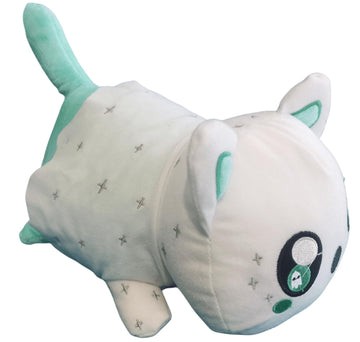 Hwhxczyh Glow-In-The-Dark Cat Plush Toy 9.8'' - Self-Illuminating Stuffed Animal, Ultra Soft Sensory Toy For Kids, Machine Washa