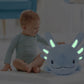 Niuniu Daddy 18' | 2.8 Pound Blue Axolotl Weighted Stuffed Animals For Kids Adults Girls, Giant Cute Axolotl Stuffy Plush Toy With Glowing Ears In The Dark, Kawaii Gifts For Holidays Christmas