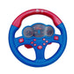Mini Steering Wheel Educational Toy For Toddlers (Blue) | Early Learning Simulation Driving Toy | Safe & Portable | Realistic So
