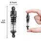 Haiboxing Rc Shocks For 1/16 Scale Car, 4Pcs Aluminum Capped Oil Filled Shocks For Haiboxing 16889(M16100A*2)