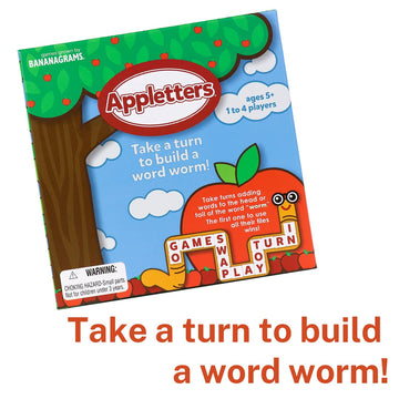 Appletters: Race To Build A Word Worm In This Board Game For Kids