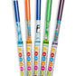 SNIFTY Scented Pencil Toppers with Aquarium Themed Pencils, 5 Count, Blue, Plastic, Model SNFTY002