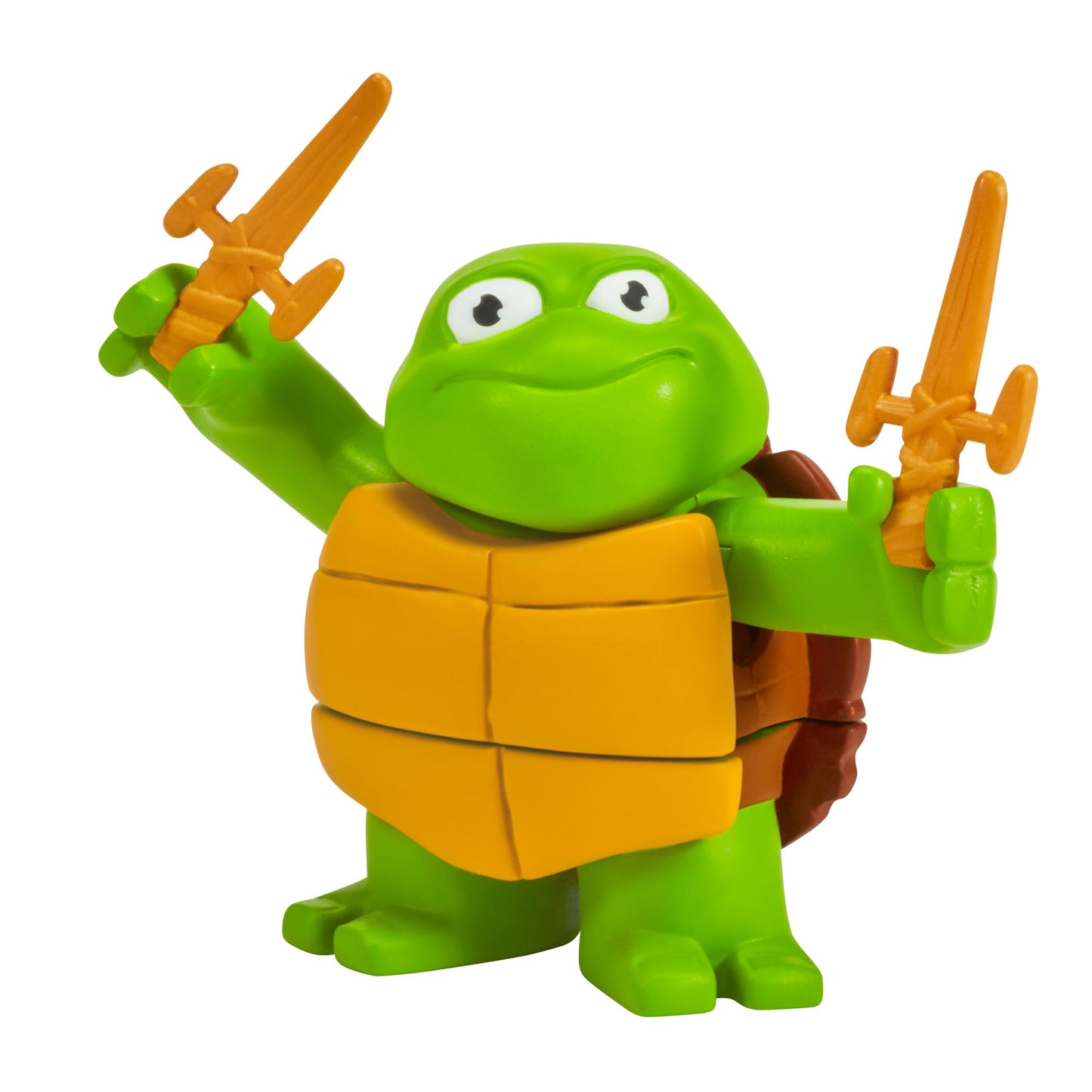 Teenage Mutant Ninja Turtles 83291 Turtle Tots Action Figure 2-Pack Featuring Michelangelo and Raphael. Ideal Present for Boys 4 to 7 Years and TMNT Fans