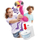 Little Live Pets Gotta Go Flamingo - Interactive Plush Toy, Eats, Sings, Wiggles, Poops, Talks, Multicolor, Ages 4+, Batteries Included