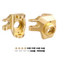 CrazyHobby Brass Steering Knuckles for 1/10 Axial SCX10 II AXIC9046 AXID9060 AXID9047 AXID9058 RC Crawler Car Upgrade Parts