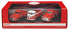 Coca-Cola 1/72 Classic Pickups Set - 1948 Ford F1, 1962 Volkswagen T1, 1953 Chevrolet 3100 - Metal, Red, Model 472