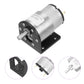 Dmiotech Micro Dc 12V 20Rpm Geared Motor With Bracket Gear Reduction Motors 37Mm Diameter Gearbox Micro Speed Reduction For Rc C