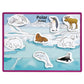 Excellerations Animals In Their Habitats 6 Puzzle Boards Learning Activity Tool For Kids (48 Pieces)