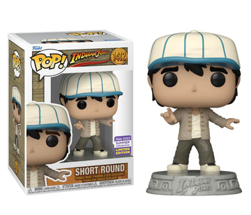 Funko Pop Indiana Jones Short Round Summer Convention Exclusive 1421 With Protective Case